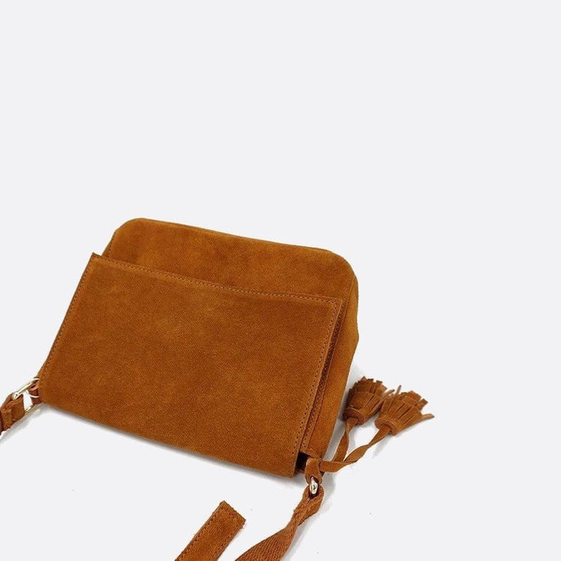 Sac Bandoulière en Daim de Luxe | Nina Sac