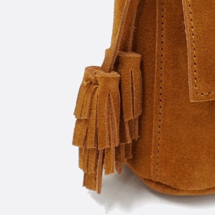 Sac Bandoulière en Daim de Luxe | Nina Sac