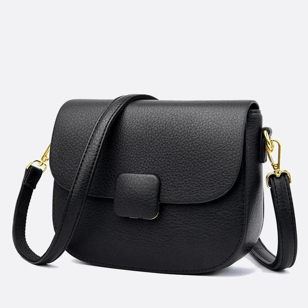 Sac bandoulière en simili cuir grainé | Nina Sac