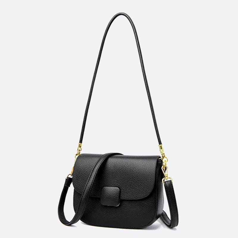 Sac bandoulière en simili cuir grainé | Nina Sac