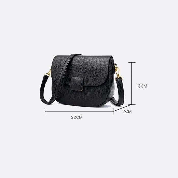 Sac à Bandoulière Giani Bernini Cuir Noir – élégant Et Pratique