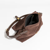 Sac Bandoulière en Velours Daim | Nina Sac