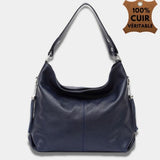 Sac Bandoulière Femme Cuir | Sac Elisa Bleu