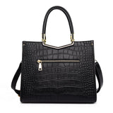 Sac Bandoulière Femme en Cuir de Crocodile Élégant | Nina Sac