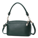 Sac Bandoulière Femme en Cuir de Luxe | Nina Sac Vert armé