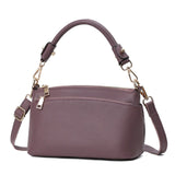 Sac Bandoulière Femme en Cuir de Luxe | Nina Sac Violet