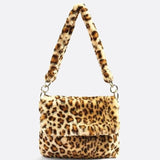 Sac Bandoulière Léopard Luxueux | Nina Sac