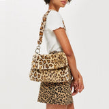 Sac Bandoulière Léopard Luxueux | Nina Sac
