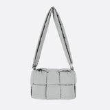 Sac Bandoulière Matelassé Chic | Nina Sac Gris