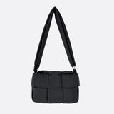 Sac Bandoulière Matelassé Chic | Nina Sac Noir