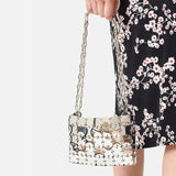 Sac Bandoulière Métallisé | Nina Sac