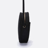 Sac Bandoulière Rond Coton Naturel | Nina Sac