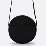 Sac Bandoulière Rond Coton Naturel | Nina Sac
