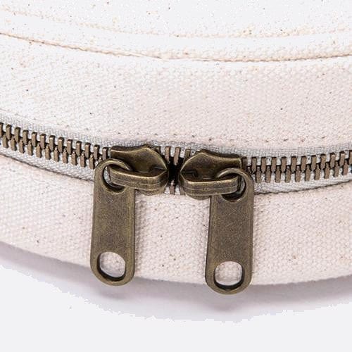 Sac Bandoulière Rond Coton Naturel | Nina Sac