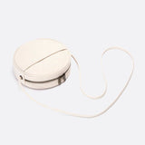 Sac Bandoulière Rond Coton Naturel | Nina Sac Blanc
