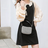 Sac Bandoulière Strass Brillant | Nina Sac