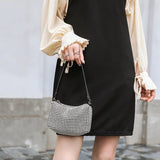 Sac Bandoulière Strass Brillant | Nina Sac