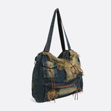 Sac Besace Jean Denim | Nina Sac