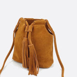 Sac bourse en daim de luxe | Nina Sac