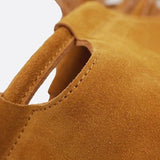 Sac bourse en daim de luxe | Nina Sac