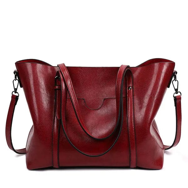 Sac cabas bandoulière chic | Nina Sac Rouge