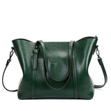 Sac cabas bandoulière chic | Nina Sac Vert