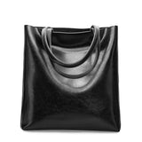 Sac Cabas Divine® en Cuir | Nina Sac Noir