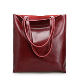 Sac Cabas Divine® en Cuir | Nina Sac Rouge