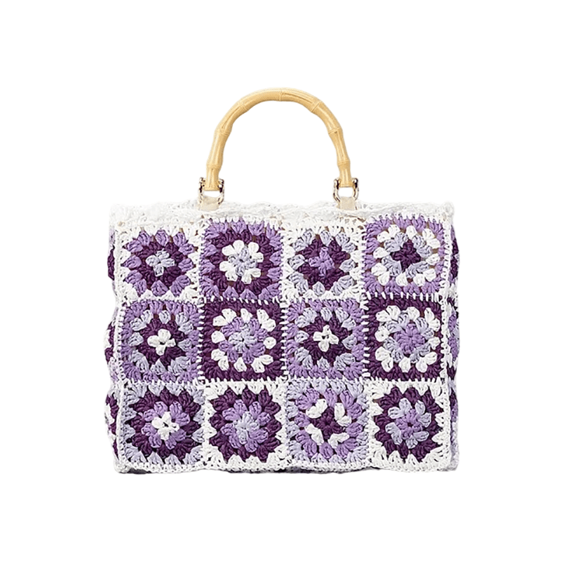 Sac cabas en crochet | Nina Sac Violet