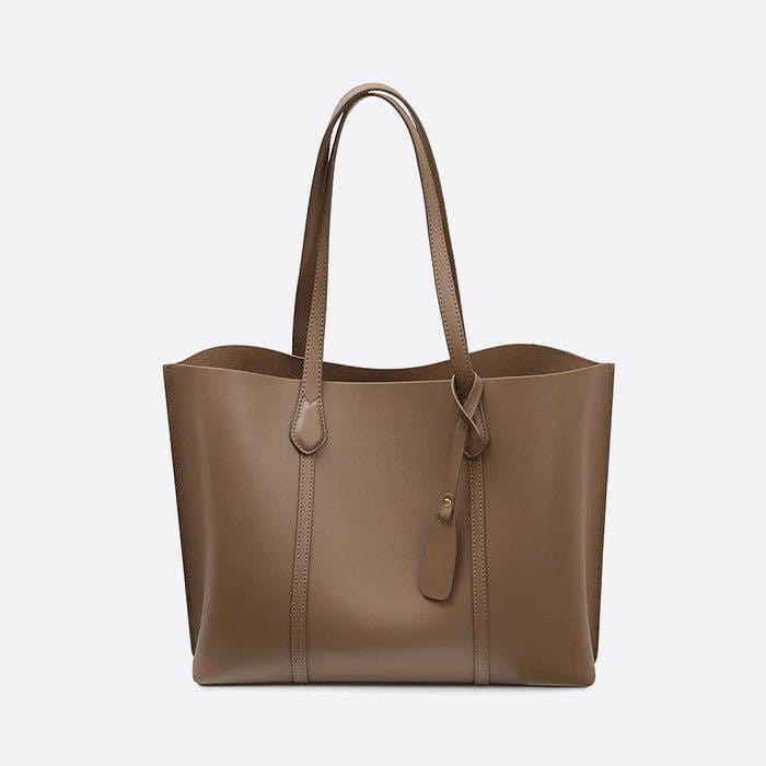 Sac Cabas en Cuir de Luxe | Nina Sac Marron clair