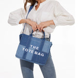 Sac cabas en jean Tote Bag | Nina Sac