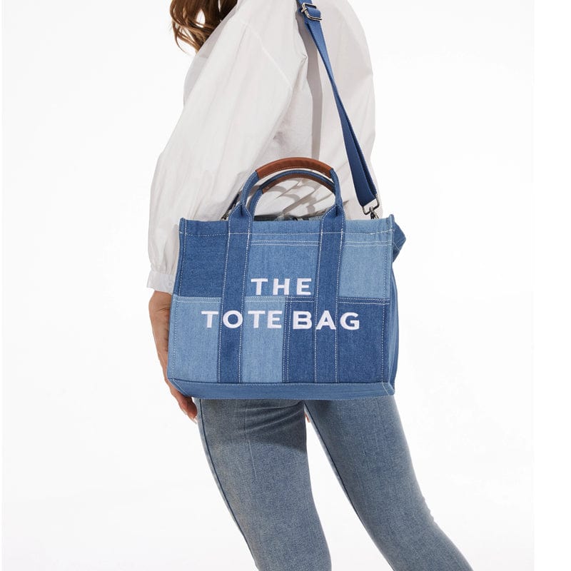 Sac cabas en jean Tote Bag | Nina Sac