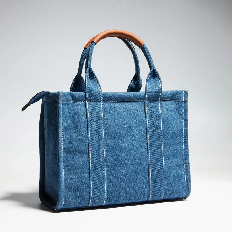 Sac cabas en jean Tote Bag | Nina Sac