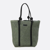 Sac Cabas en Paille Tressée Extra-Large | Nina Sac Vert