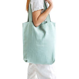 Sac Cabas Femme en Coton à Grande Capacité | Nina Sac Vert