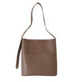 Sac Cabas Femme Enseignante en Cuir Souple. | Nina Sac Beige