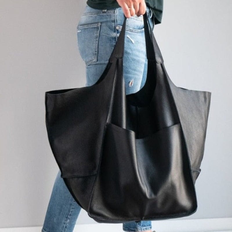 Sac Cabas Grandio Oversize | Nina Sac Noir