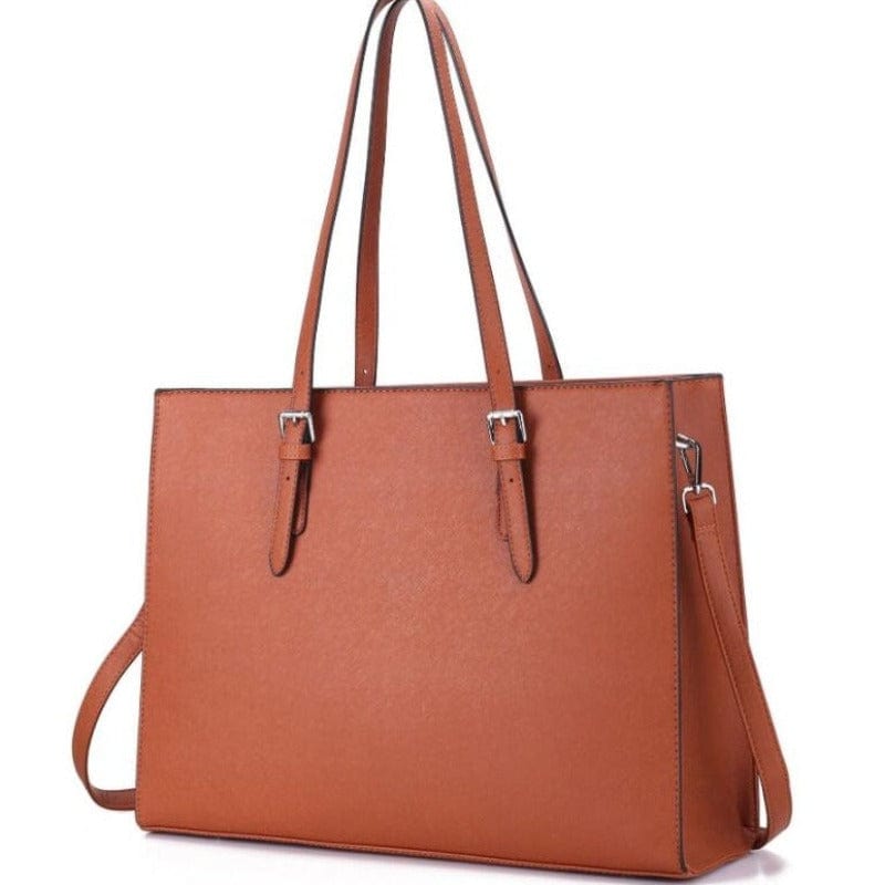 Sac Cabas Luxe Femme Active | Nina Sac Marron