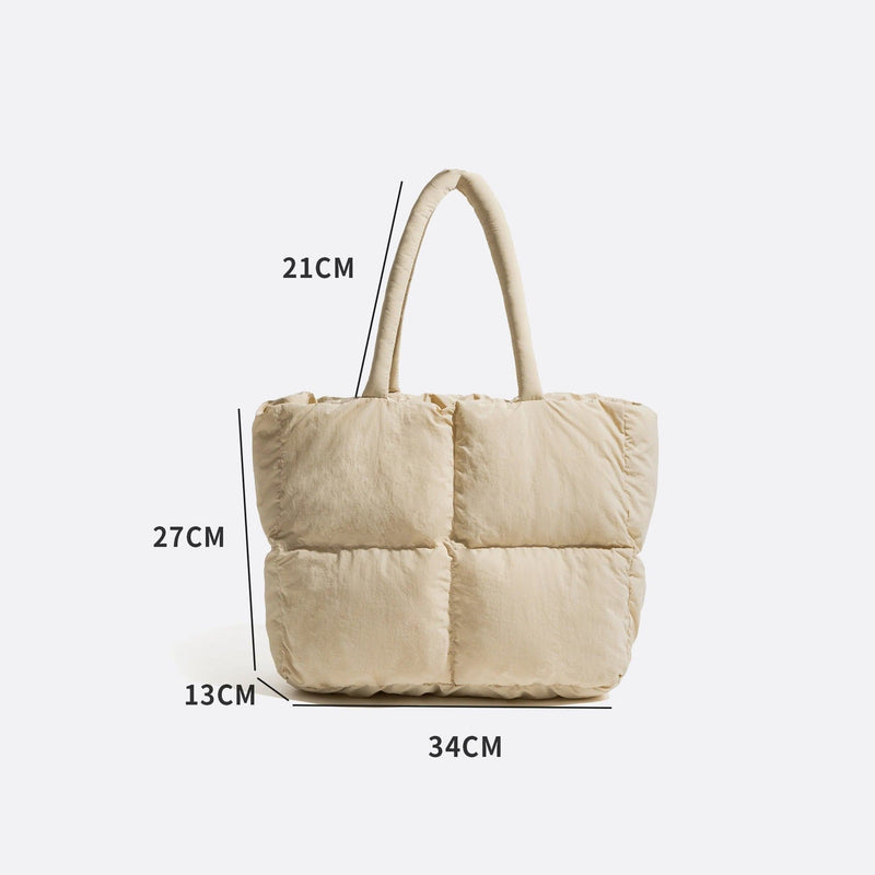 Sac Cabas Matelassé Nylon Chic | Nina Sac