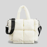 Sac Cabas Matelassé - Style Élégant | Nina Sac Blanc