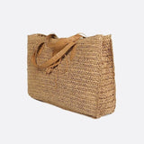 Sac Cabas Paille Signature | Nina Sac