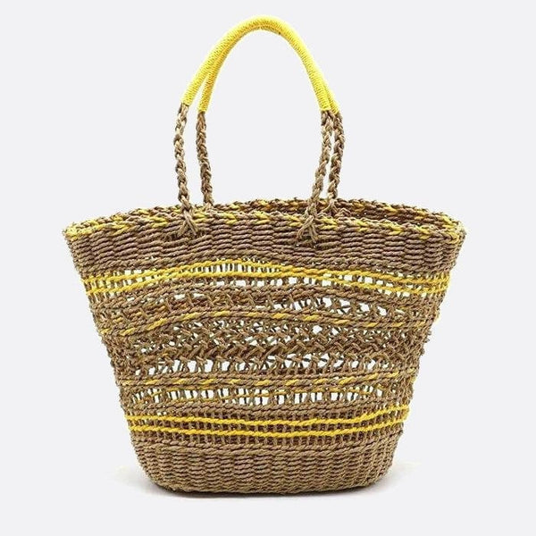 Sac Cabas Tressé - Corde Naturelle | Nina Sac