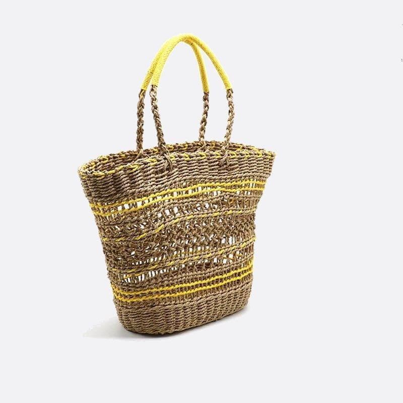 Sac Cabas Tressé - Corde Naturelle | Nina Sac