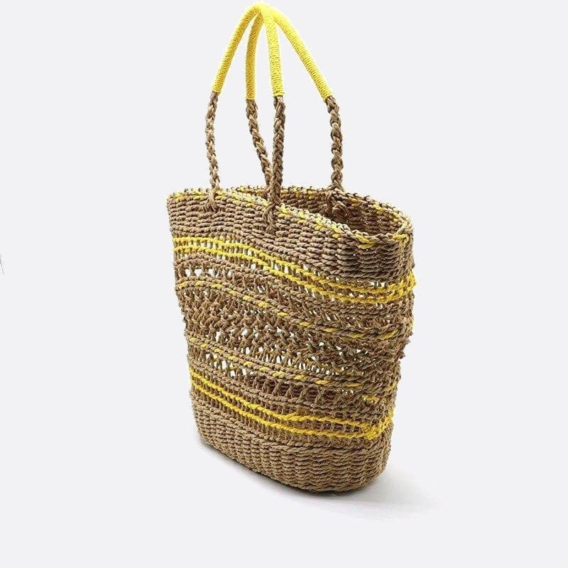 Sac Cabas Tressé - Corde Naturelle | Nina Sac