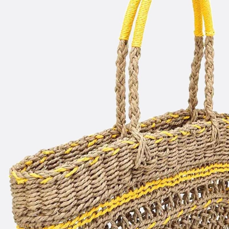 Sac Cabas Tressé - Corde Naturelle | Nina Sac