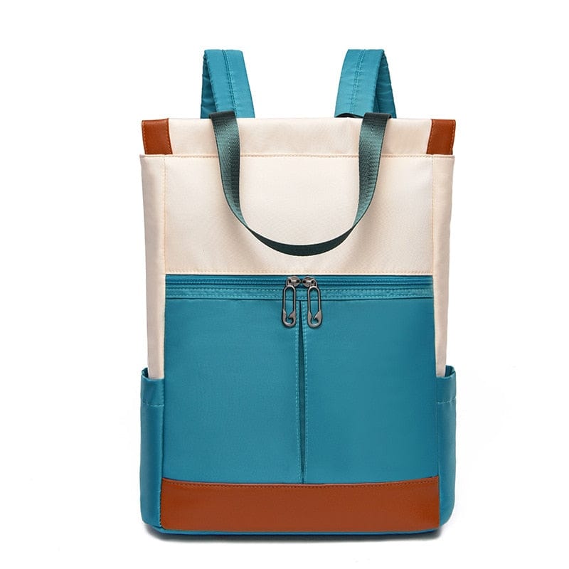 Sac Cartable Femme Etudiante Tendance | Nina Sac Vert