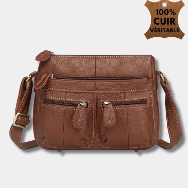 Sac Cuir Femme | Sac Jessica Brun