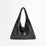 Sac d'Épaule Éclat Métallique | Nina Sac Noir