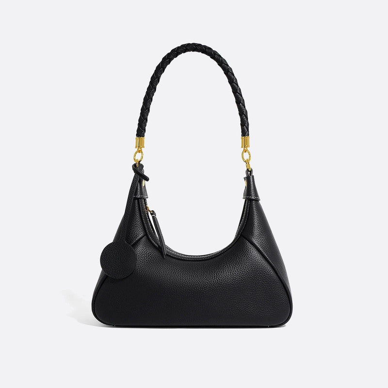 Sac d'Épaule en Cuir de Luxe | Nina Sac Noir