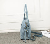 Sac d'Épaule en Jean - Style denim renouvelé | Nina Sac